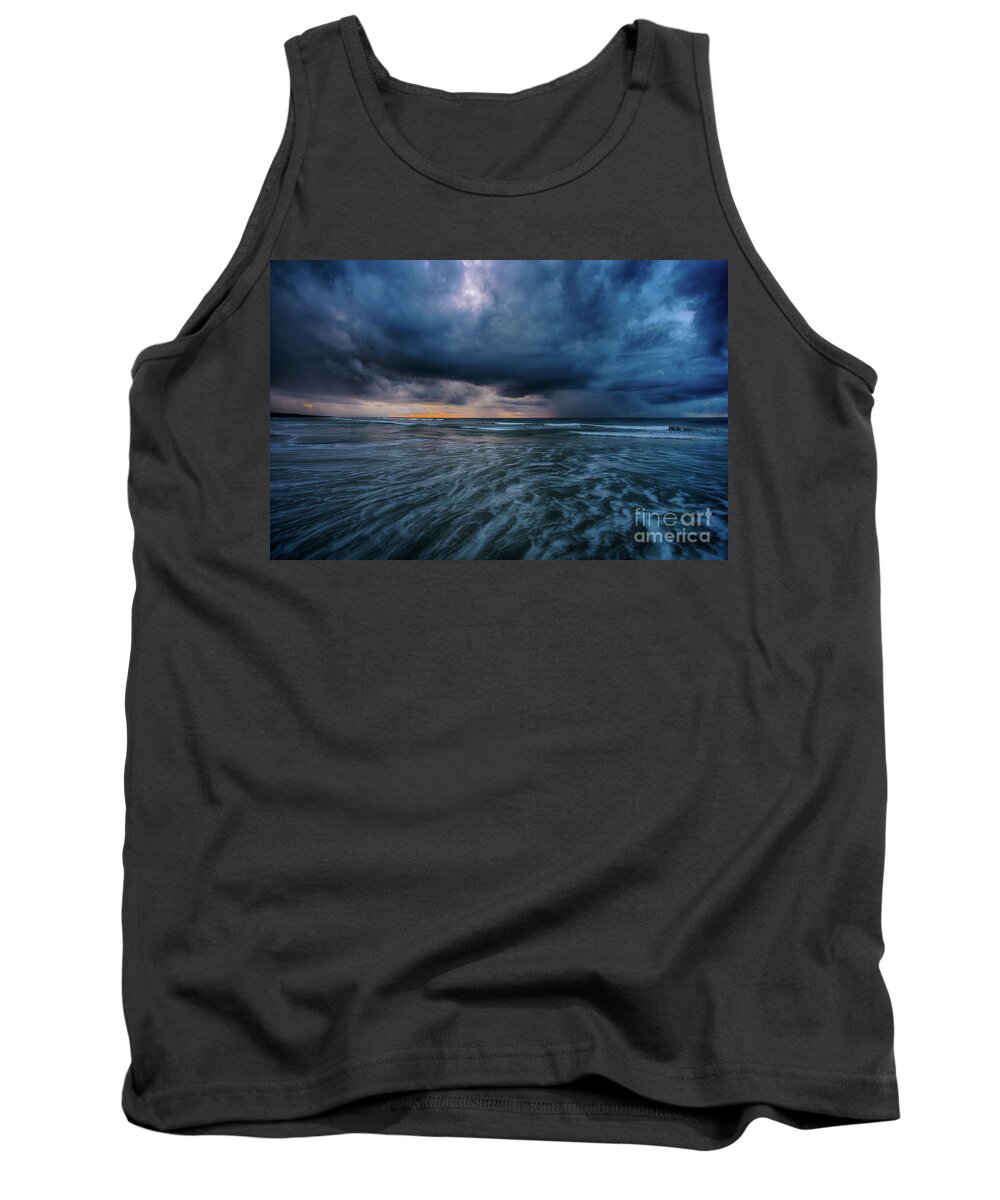 Stormy Tank Top featuring the photograph Stormy Morning by David Smith