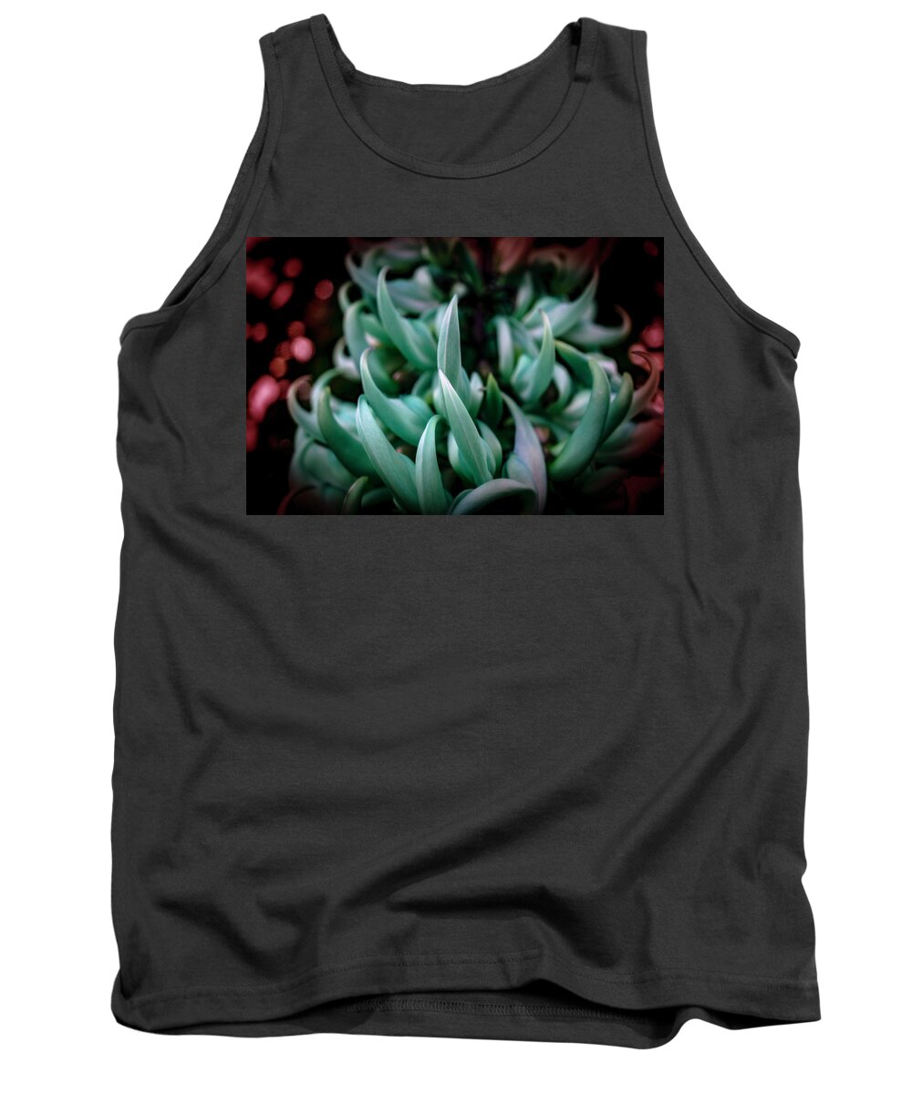 Succulent Tank Top featuring the photograph Succulent III by Lily Malor