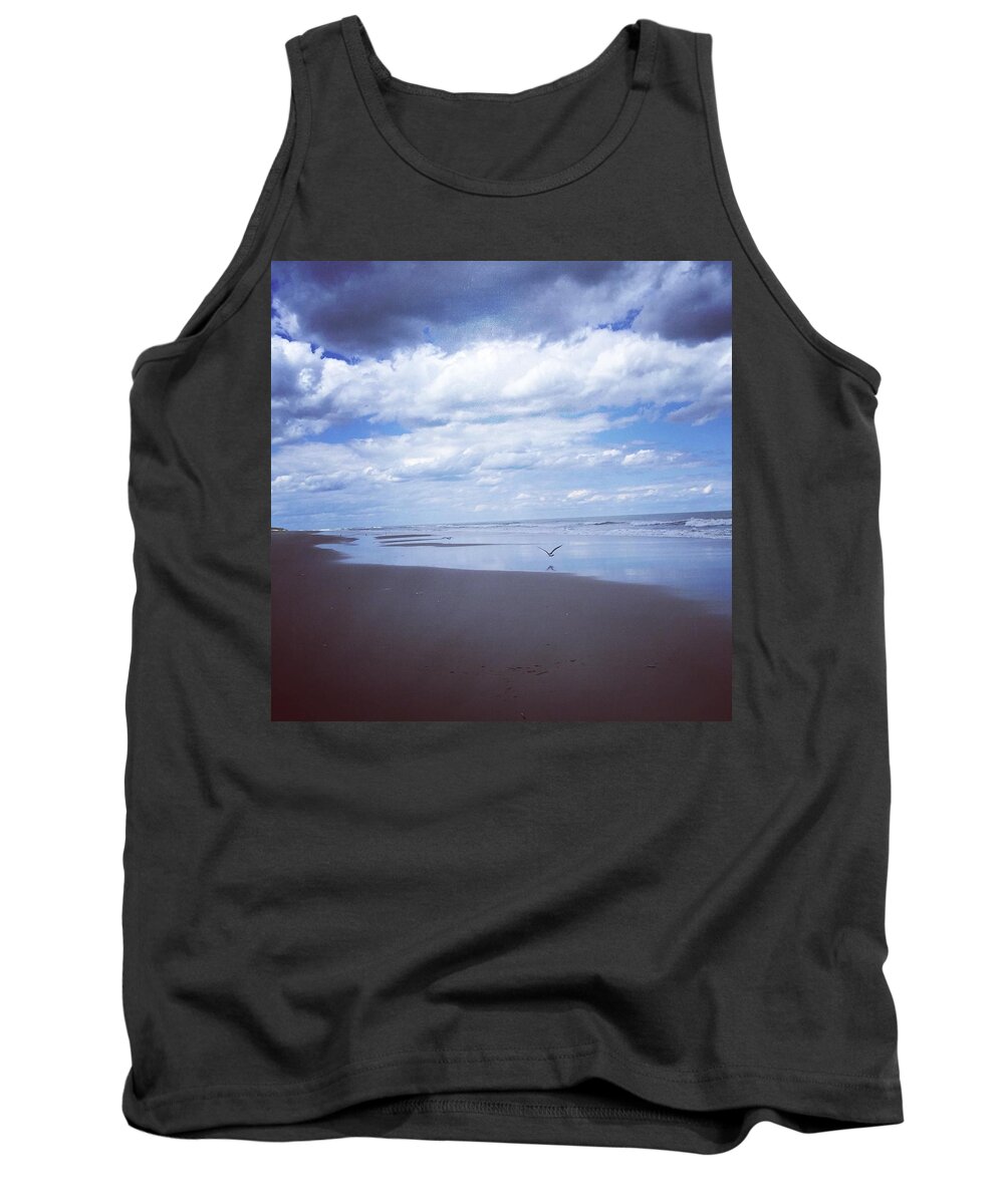 Beach Tank Top featuring the photograph Summer Day by Lisa Burbach