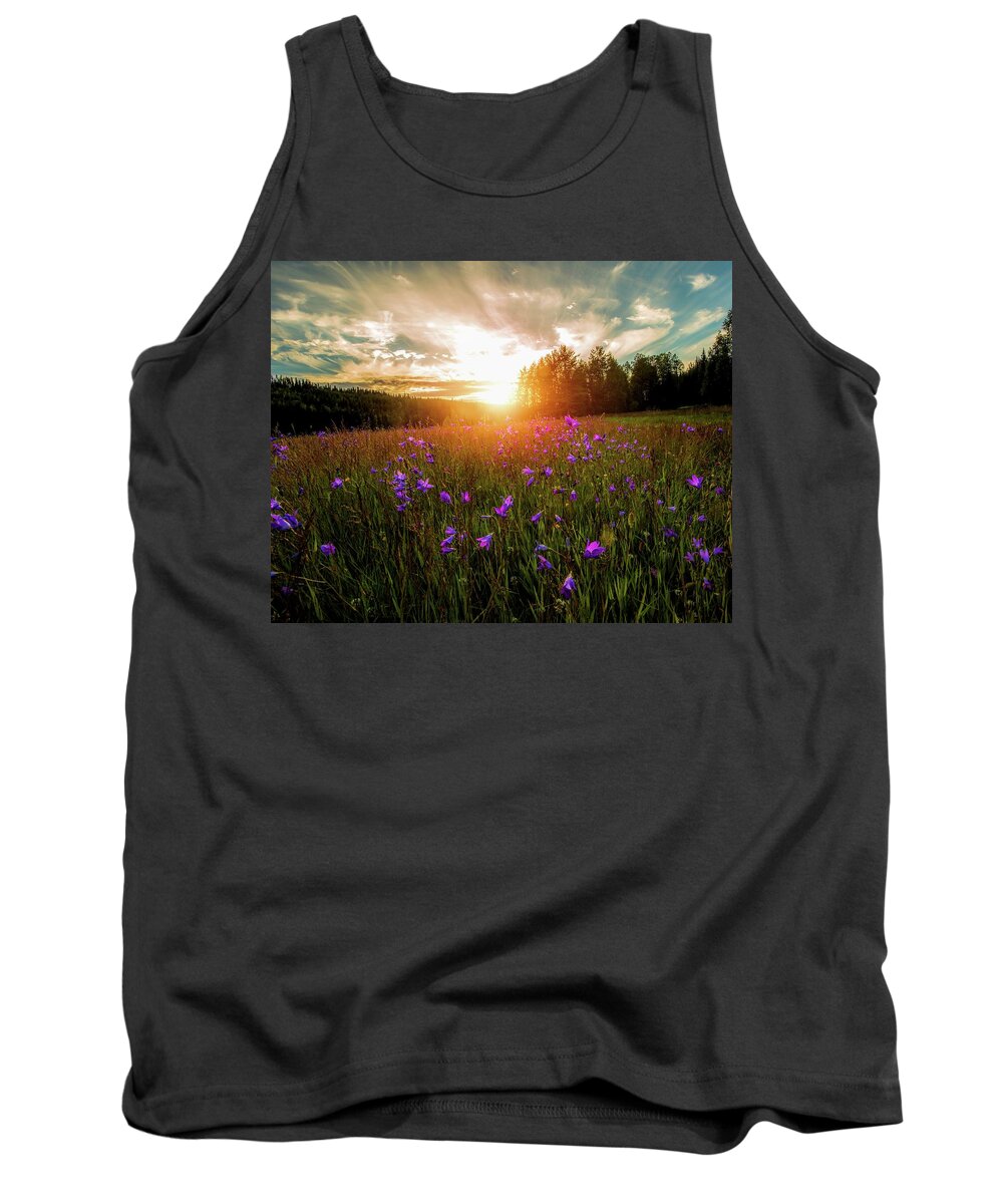 Summer Tank Top featuring the photograph Summer Landscape by Rose-Marie karlsen