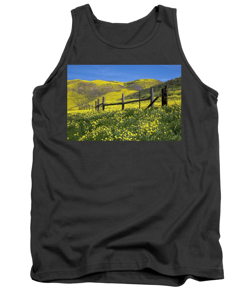 California Tank Top featuring the photograph The Hills Are Alive by Cheryl Strahl