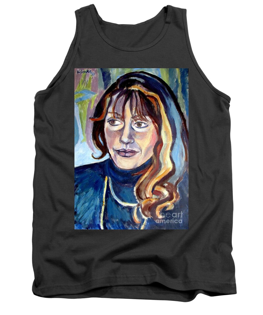 Art Tank Top featuring the photograph The neckless by Helena Wierzbicki