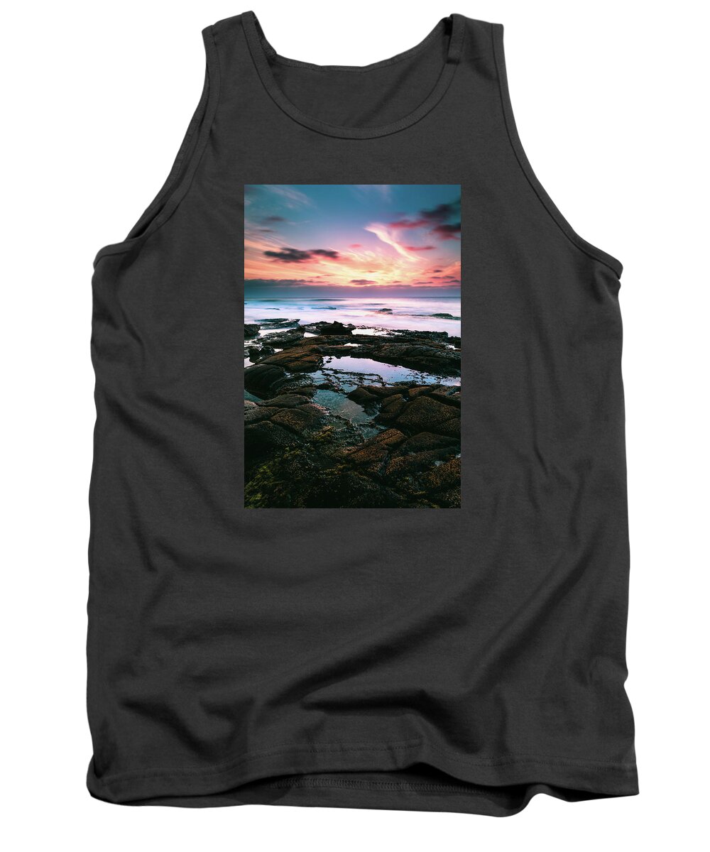 Natural Tank Top featuring the photograph Tide Pools of La Jolla by Jason Roberts