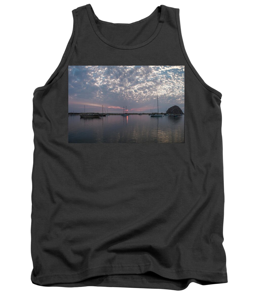 Morro Bay Tank Top featuring the photograph Tidelands Park Vista by Mike Long