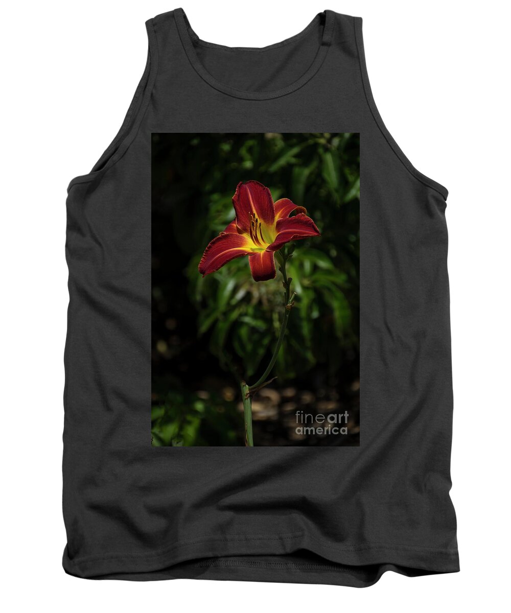 Flower Tank Top featuring the photograph Tiger Day Lily by Alex Morales