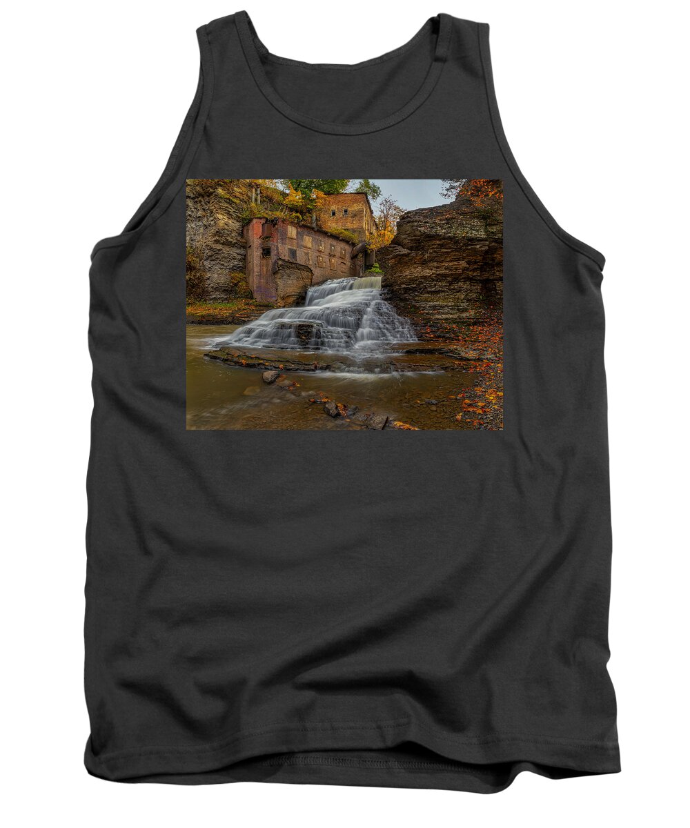 Waterfalls Tank Top featuring the photograph Wells Falls by Rod Best
