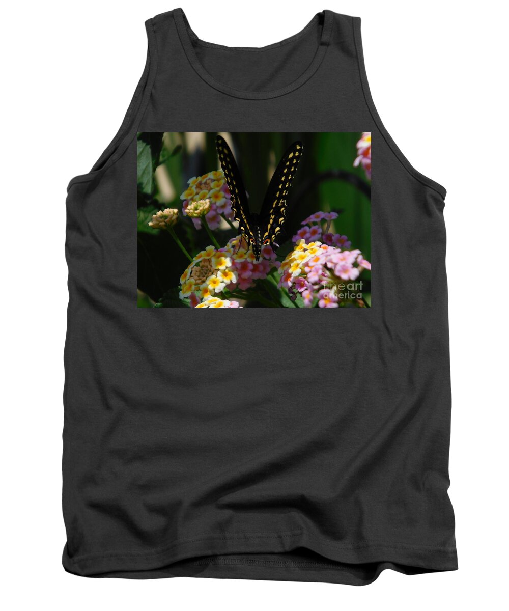 Butterfly Tank Top featuring the photograph Butterfly #1 by Chris Tarpening