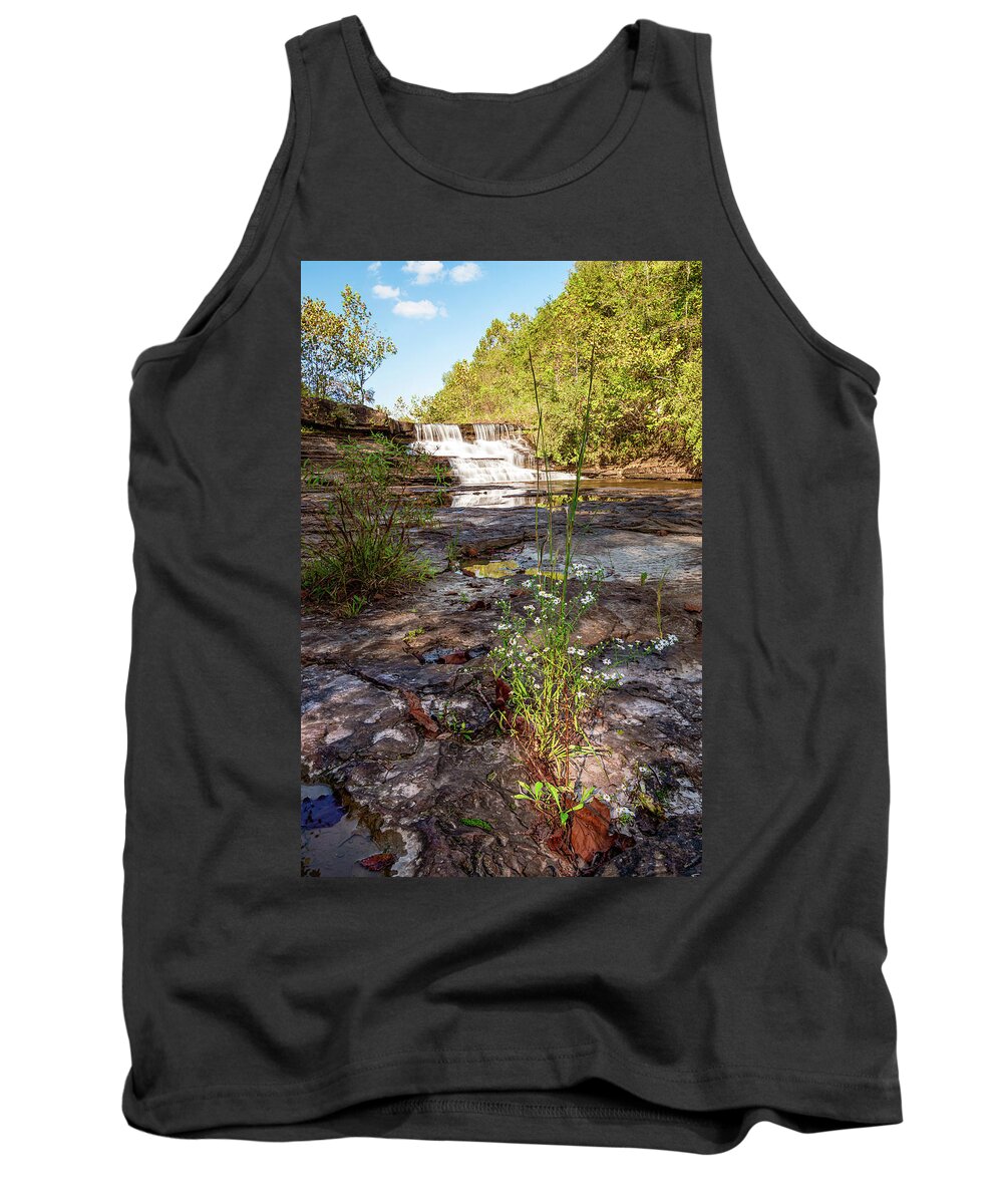 Landscape Tank Top featuring the photograph Kinkaid Spillway #1 by Grant Twiss