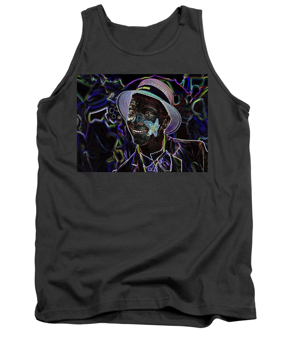 Digital Decor Tank Top featuring the photograph Star Man #2 by Andrew Hewett