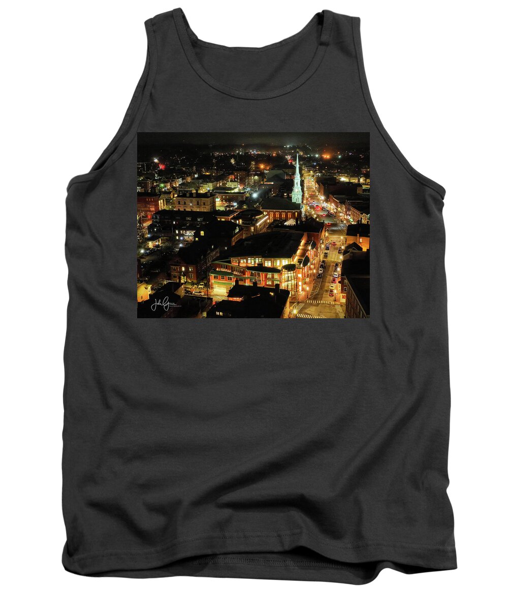 Cityscape Tank Top featuring the photograph Portsmouth #11 by John Gisis