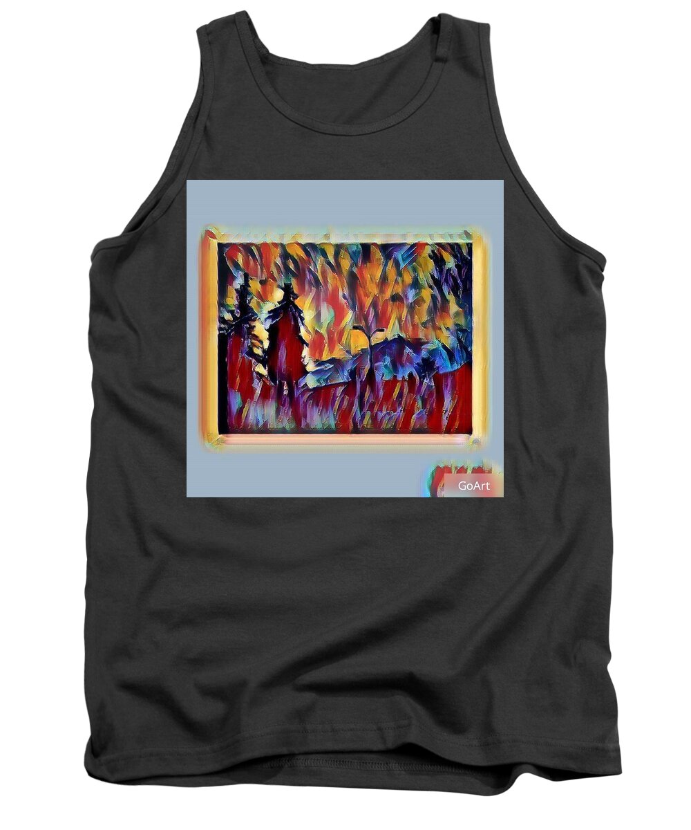Abstract Abstractart Art Fineart Nature Sky Urban Tank Top featuring the photograph Abstract sky #2 by Steven Wills
