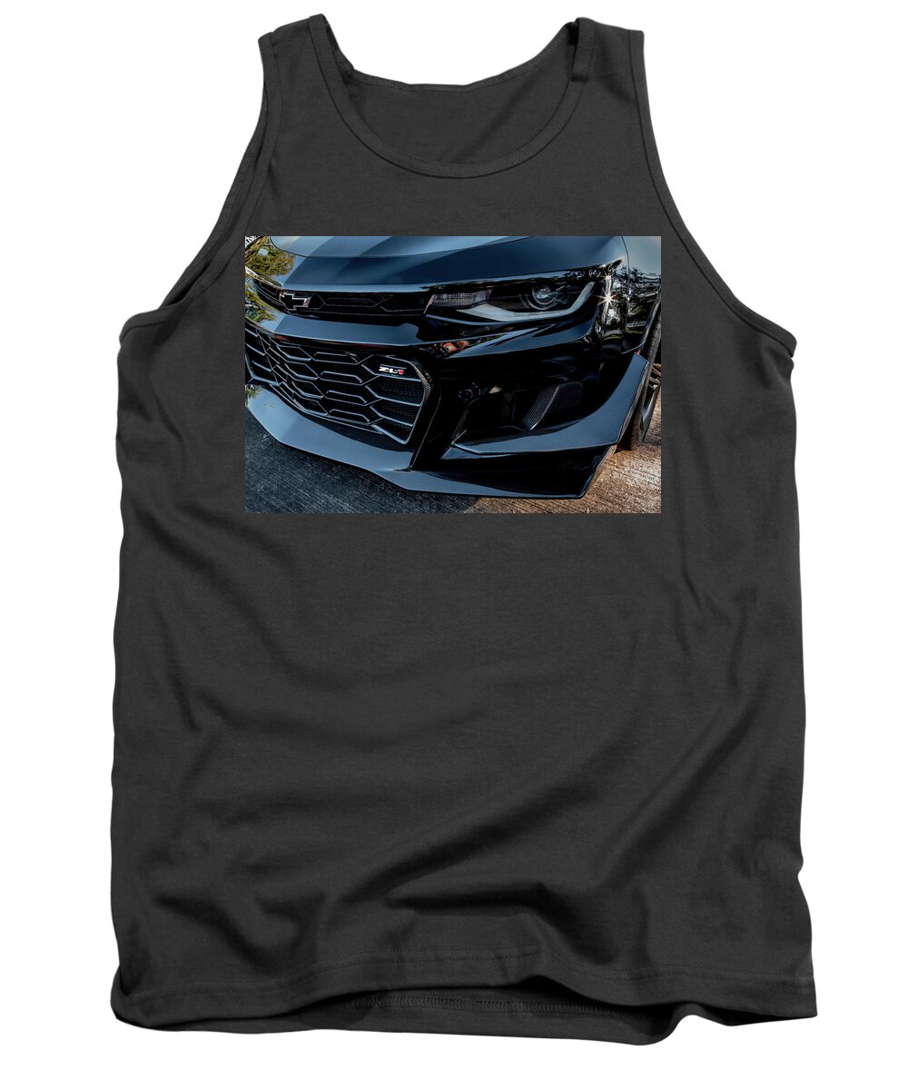 2019 Chevrolet Camaro Zl1 1le Tank Top featuring the photograph 2019 Chevrolet Camaro ZL1 1LE X128 by Rich Franco