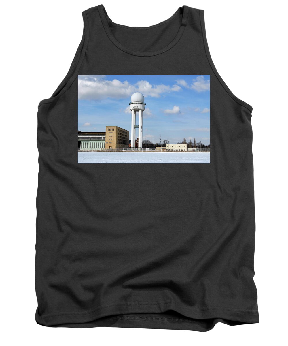 Architecture Tank Top featuring the photograph Berlin #6 by Eleni Kouri