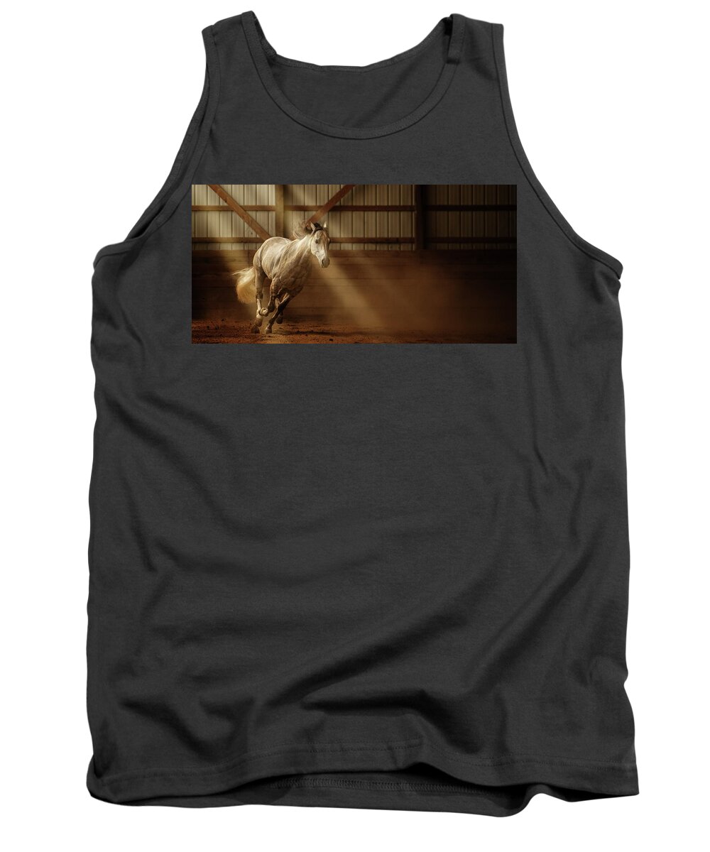 Horses Tank Top featuring the photograph Untitled #9 by Ryan Courson