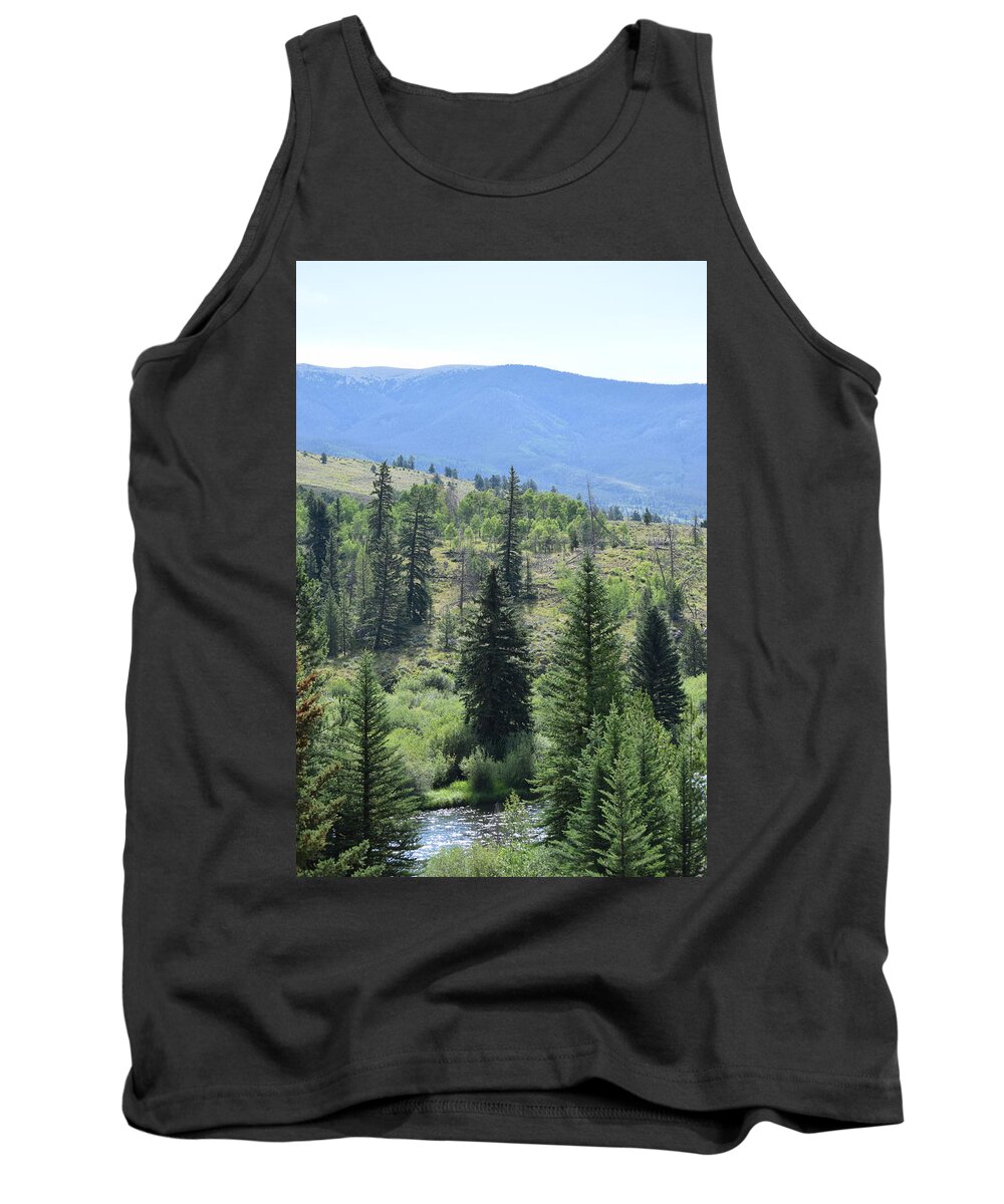 Rocky Tank Top featuring the photograph White River National Forest #10 by Curtis Krusie