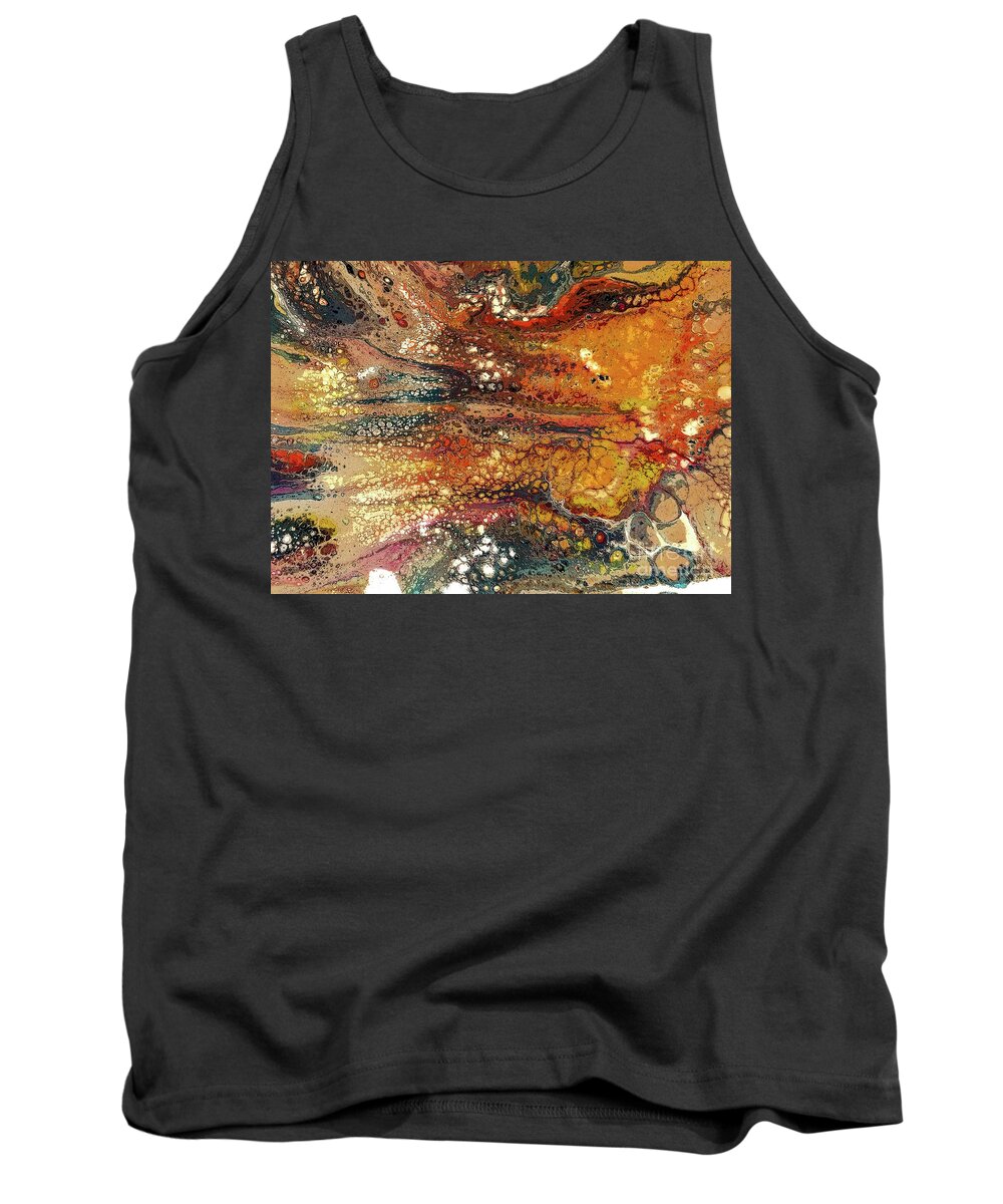 Diane Berry Tank Top featuring the digital art Abstract 112 by Diane E Berry