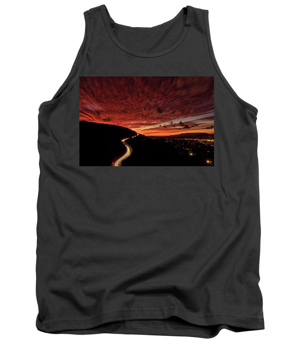 Airport Mesa Tank Top featuring the photograph Airport Sunset by Tom Kelly
