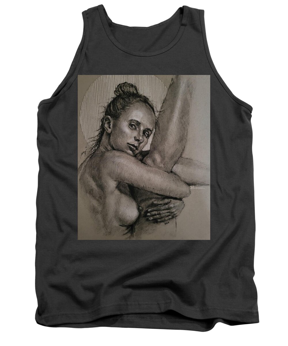  Tank Top featuring the painting Amarutta by Jeff Dickson