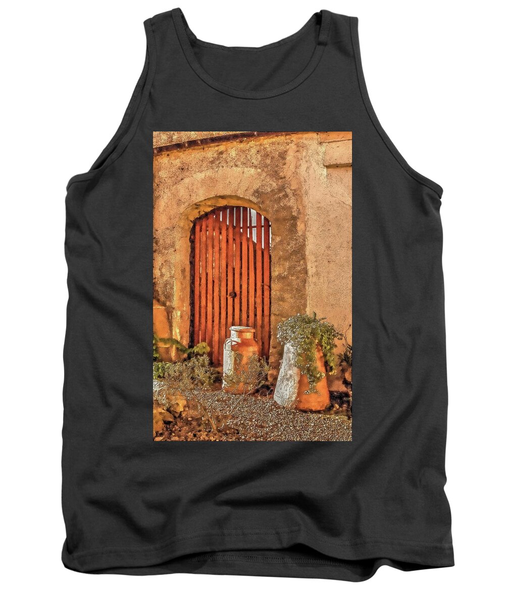 Ireland Tank Top featuring the photograph Ancient Contours by Randall Dill