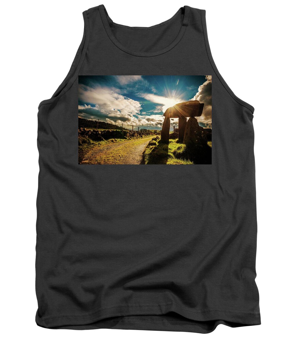 Ancient Tank Top featuring the photograph Ancient Portal by Martyn Boyd