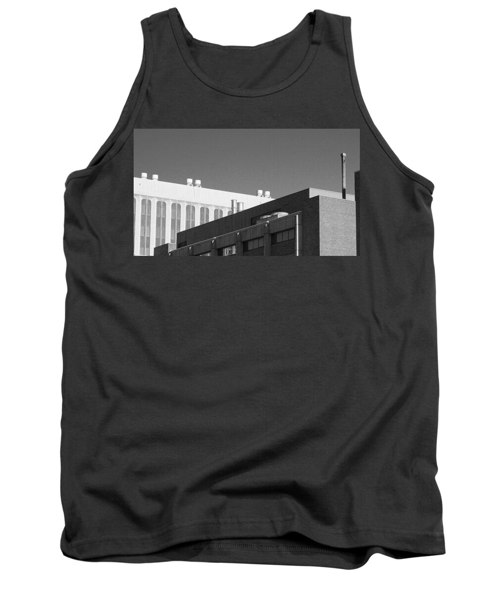 Contrast Tank Top featuring the photograph Architecture 3 by Carol Jorgensen