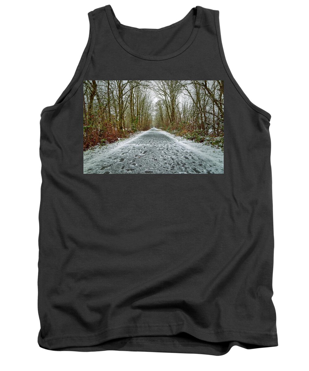 State Park Tank Top featuring the photograph Banks Vernonia Trail by Loyd Towe Photography