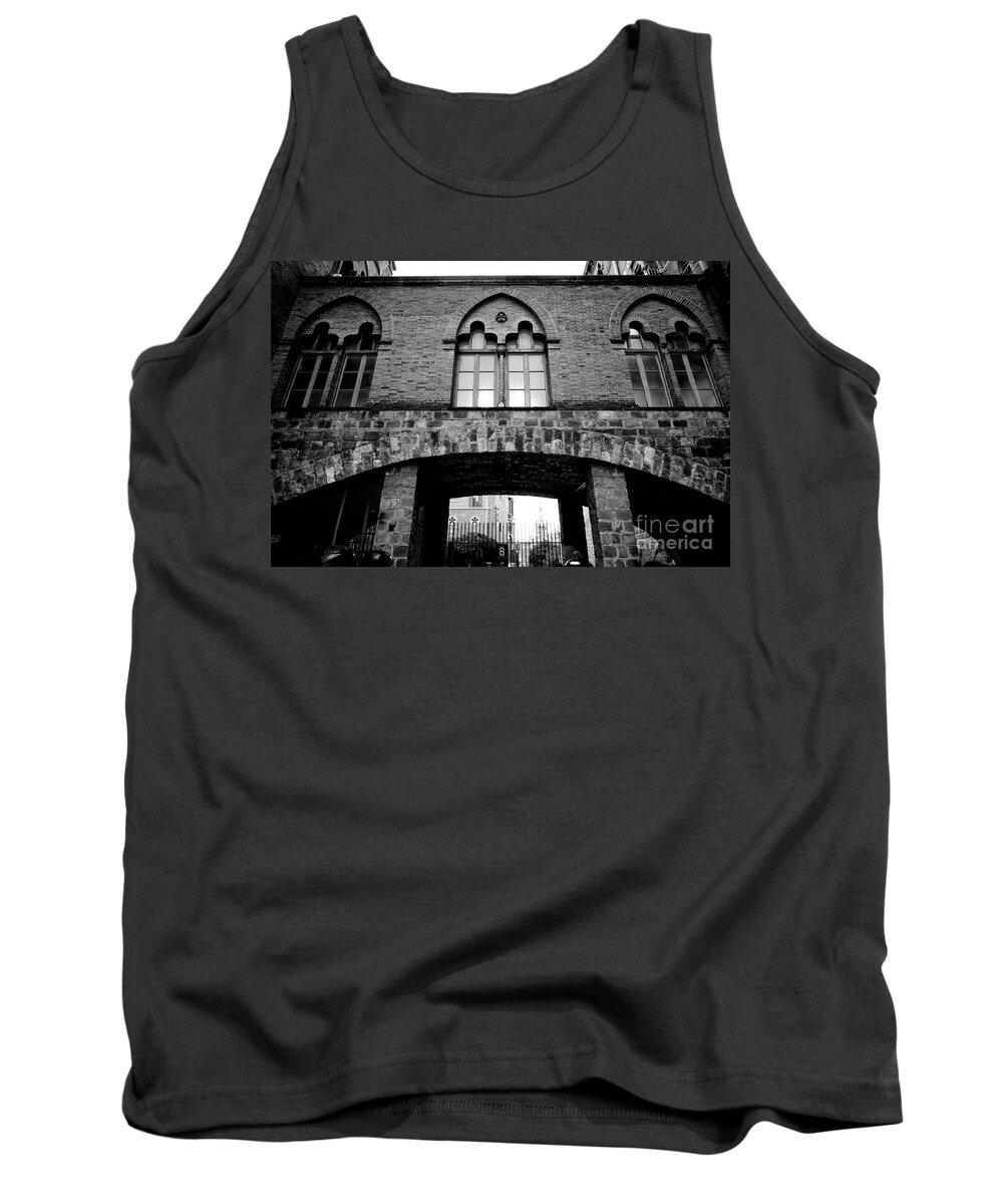 Barcelona Tank Top featuring the photograph BCN Architecture 2 by fototaker Tony
