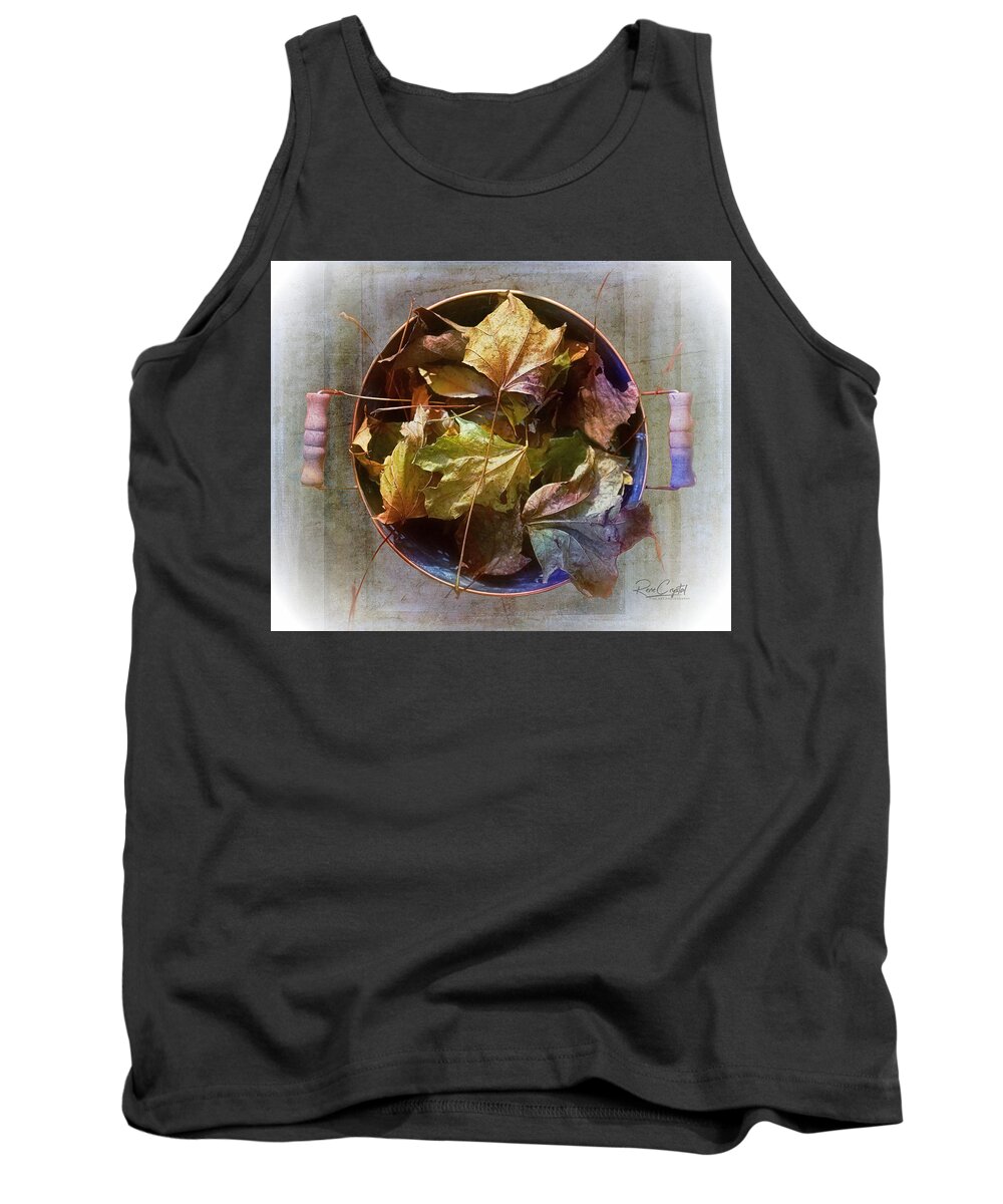 Autumn Tank Top featuring the photograph Big Bucket Of Change by Rene Crystal