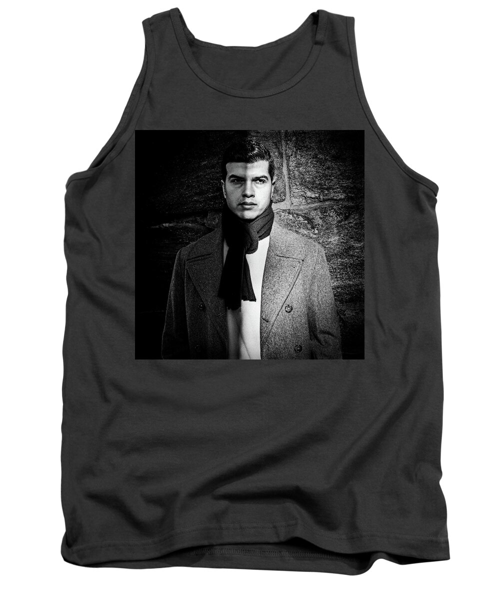 Young Tank Top featuring the photograph Boundary Between Dark and Bright 120225_1288 by Alexander Image