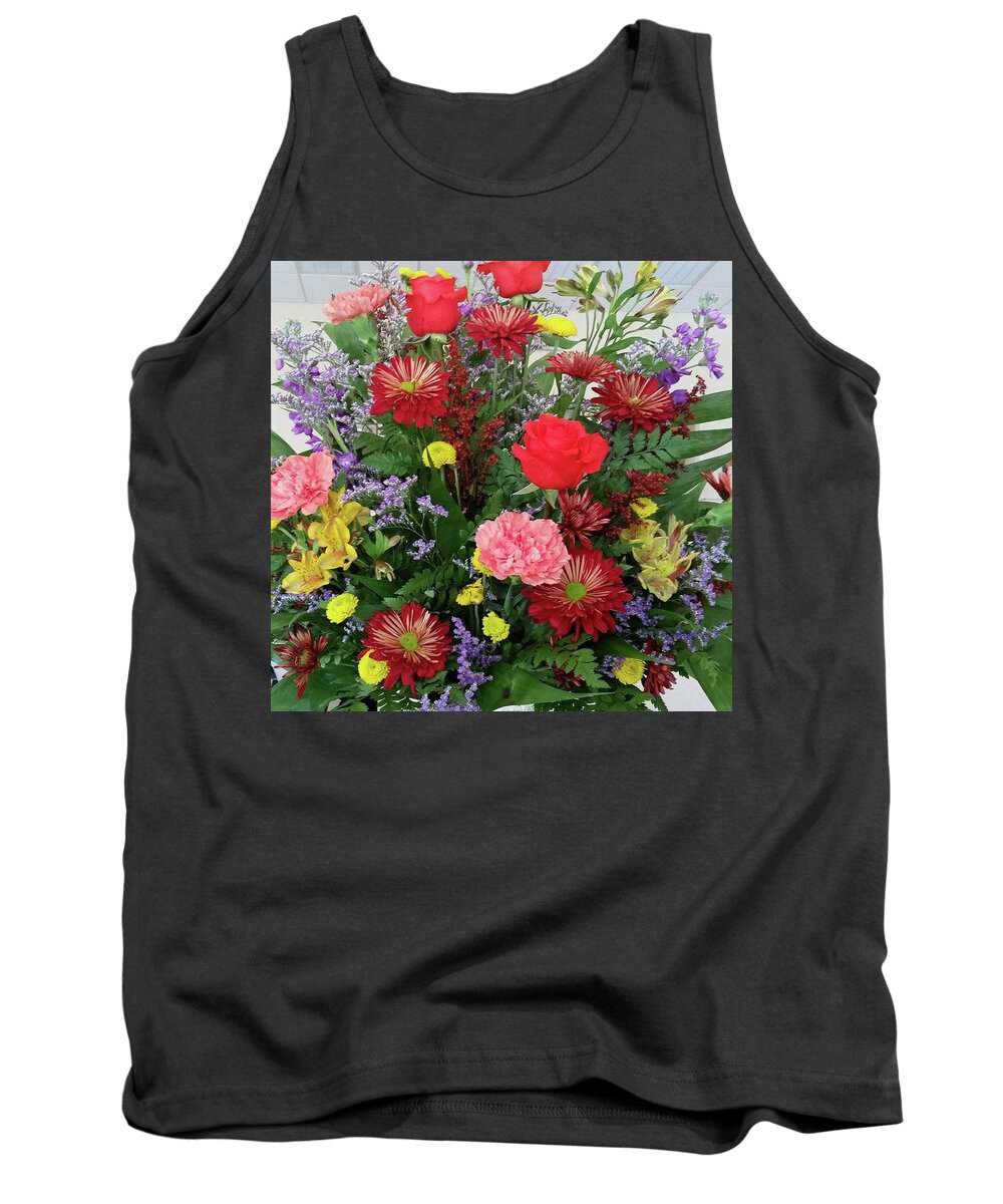 Flowers Tank Top featuring the photograph Bouquet of Life by Ali Baucom
