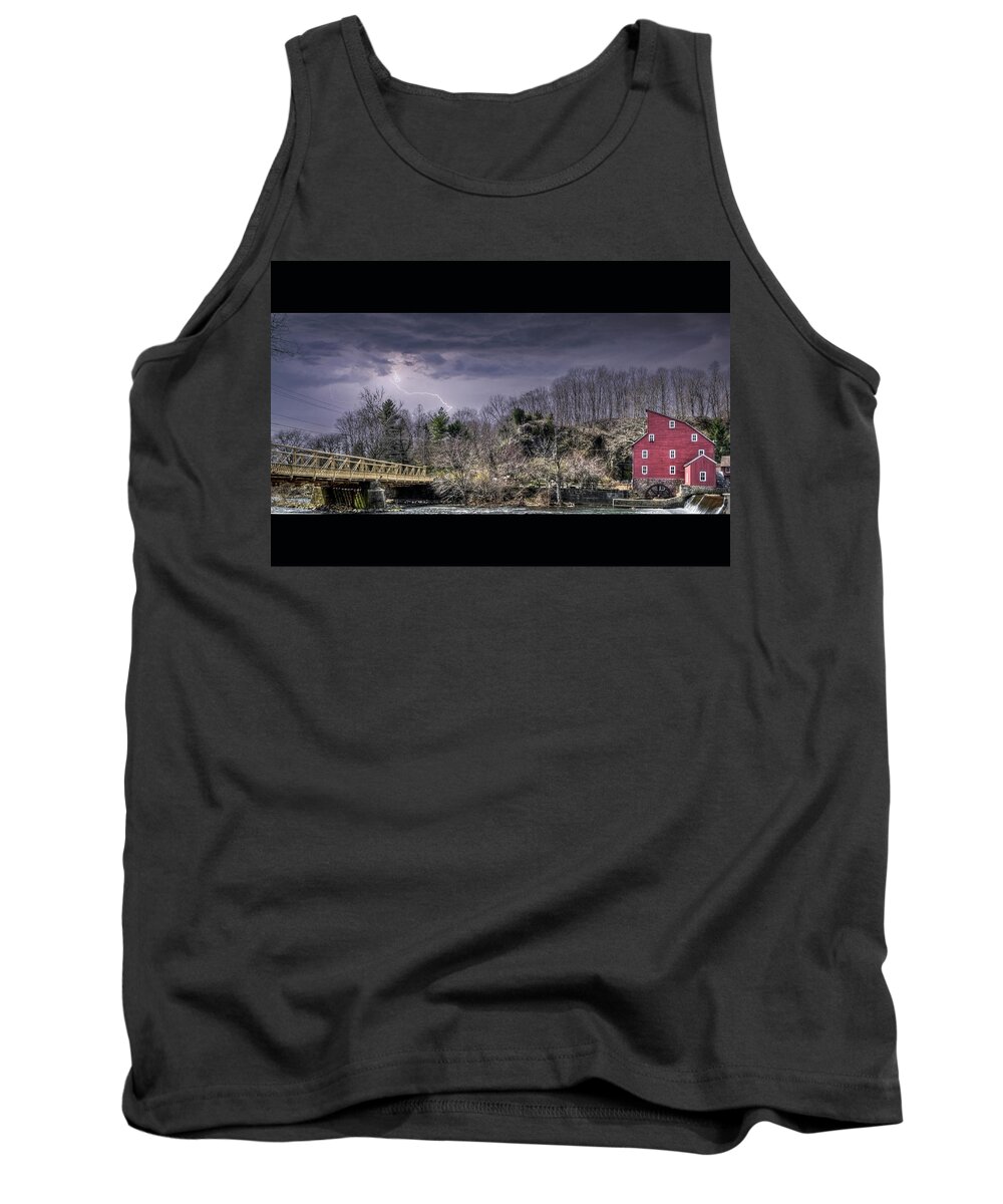 Moon Tank Top featuring the photograph Bright night by Ryan Crane