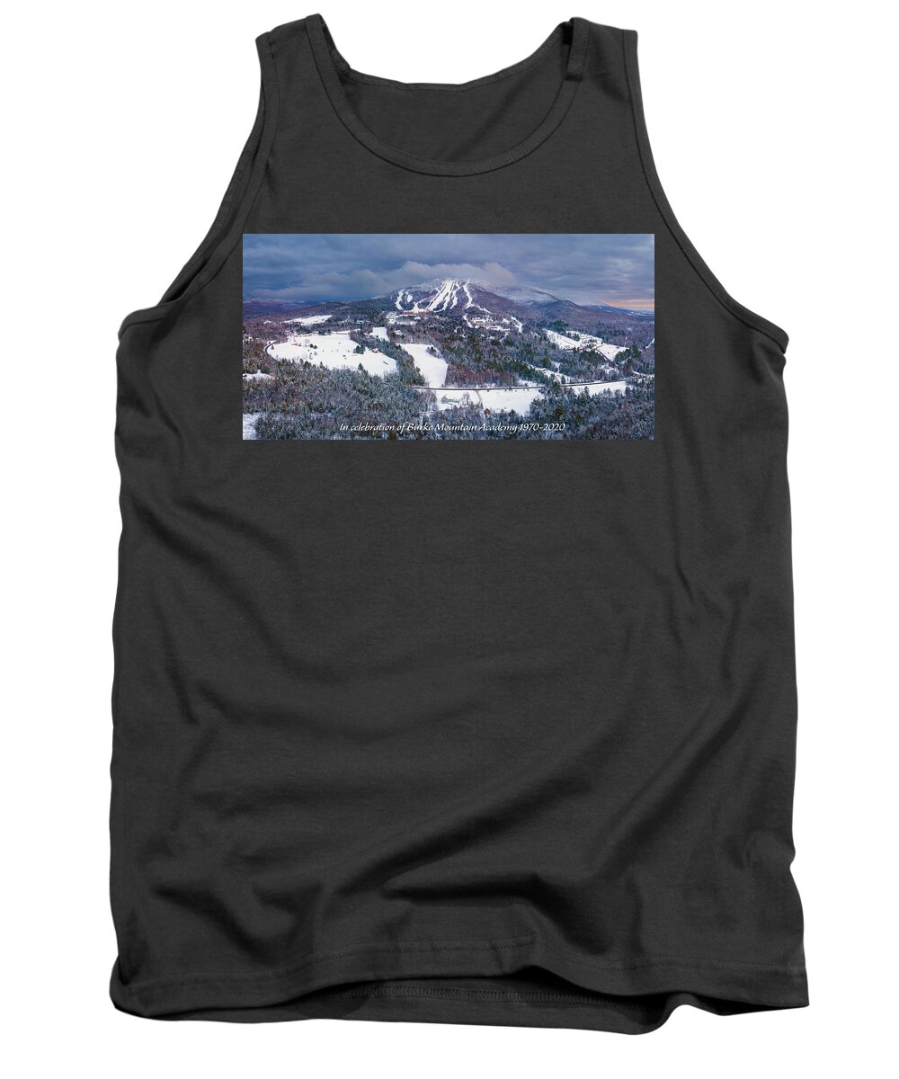 Burke Mt Tank Top featuring the photograph Burke Mountain Academy by John Rowe