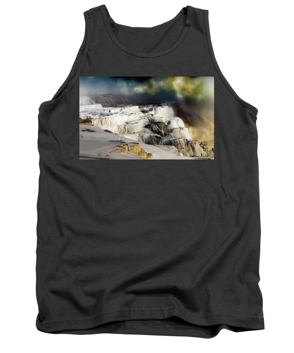 Canary Springs Tank Top featuring the photograph Canary Springs...Another View by David Choate