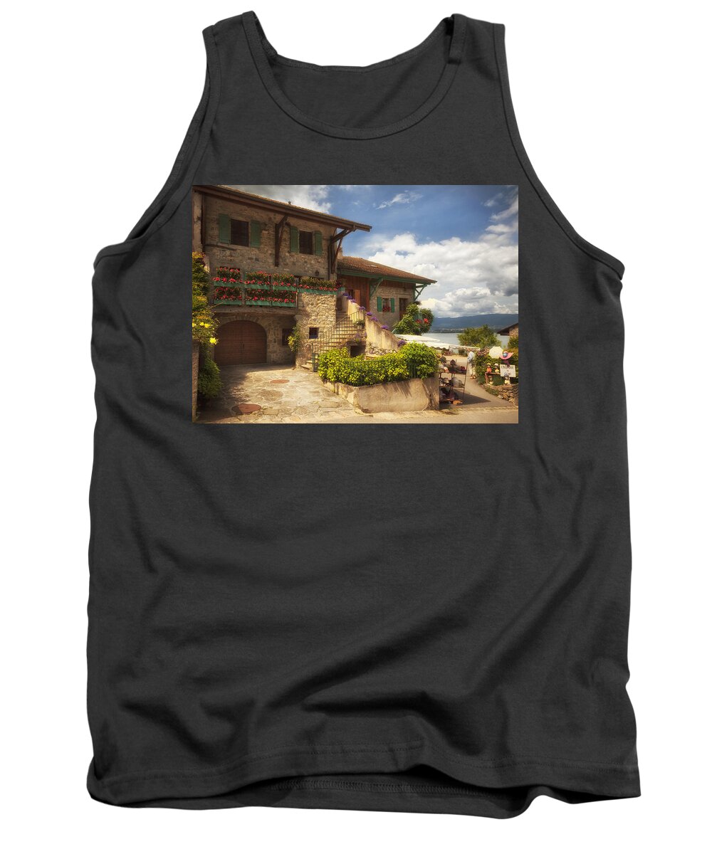 Architecture Tank Top featuring the photograph Chapeaux a Gogo by RicharD Murphy