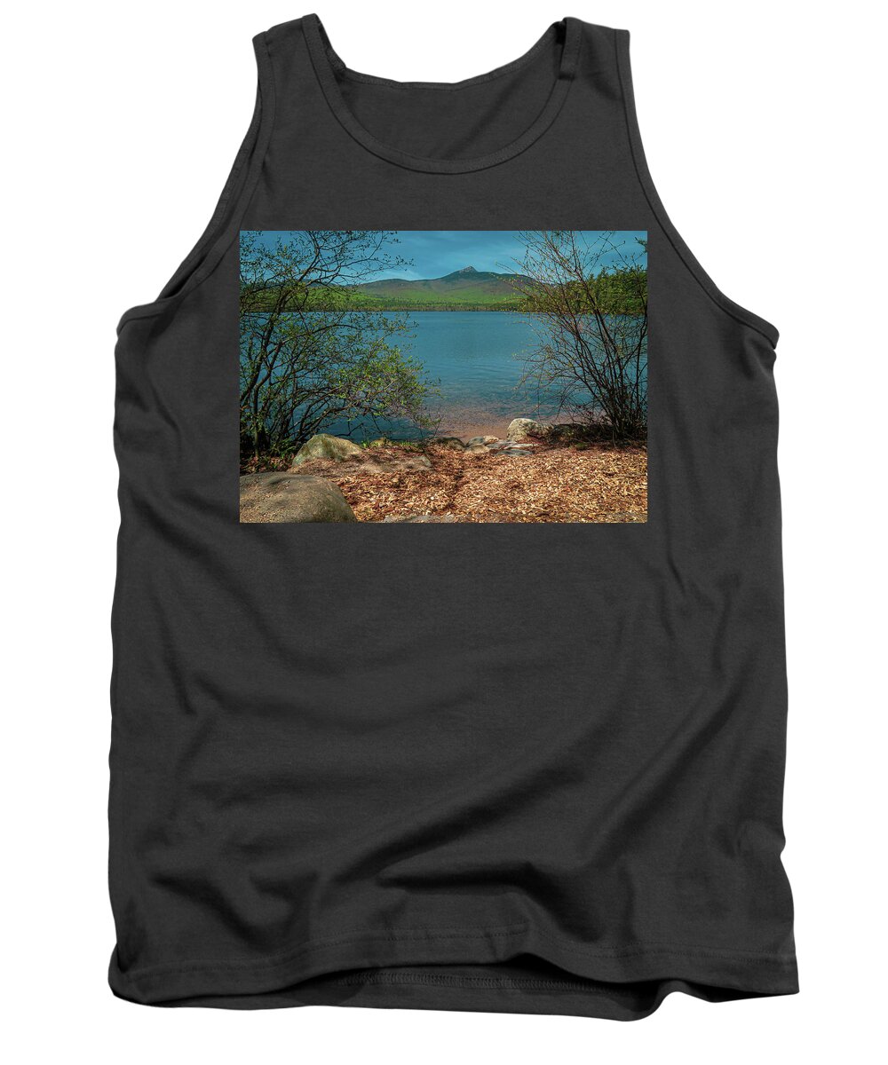 Chocoruainthespringtime Tank Top featuring the photograph Chocorua in the Springtime by Vicky Edgerly