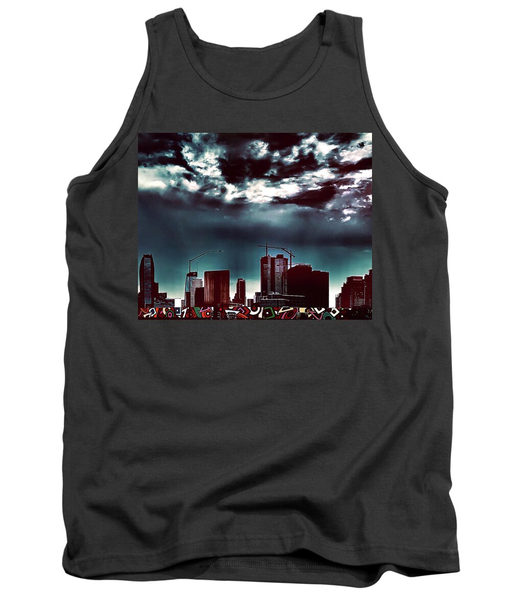 Buffy The Vampire Slayer Tank Top featuring the photograph City of One Devil by Nicholas Brendon