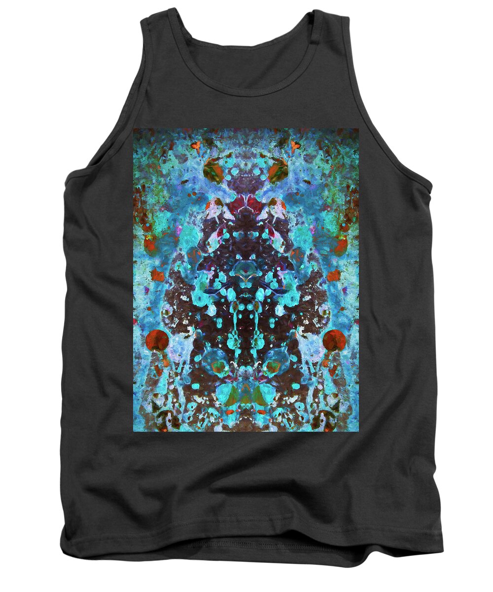 Digital Tank Top featuring the photograph Color Abstraction IV by David Gordon