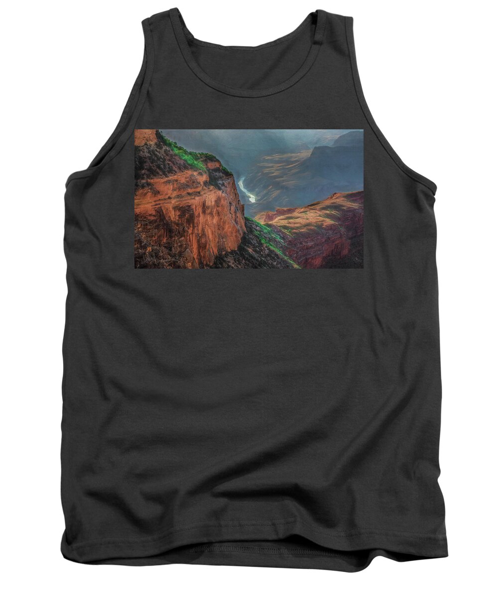 Grand Canyon Tank Top featuring the photograph Colorado River View by Kevin Lane