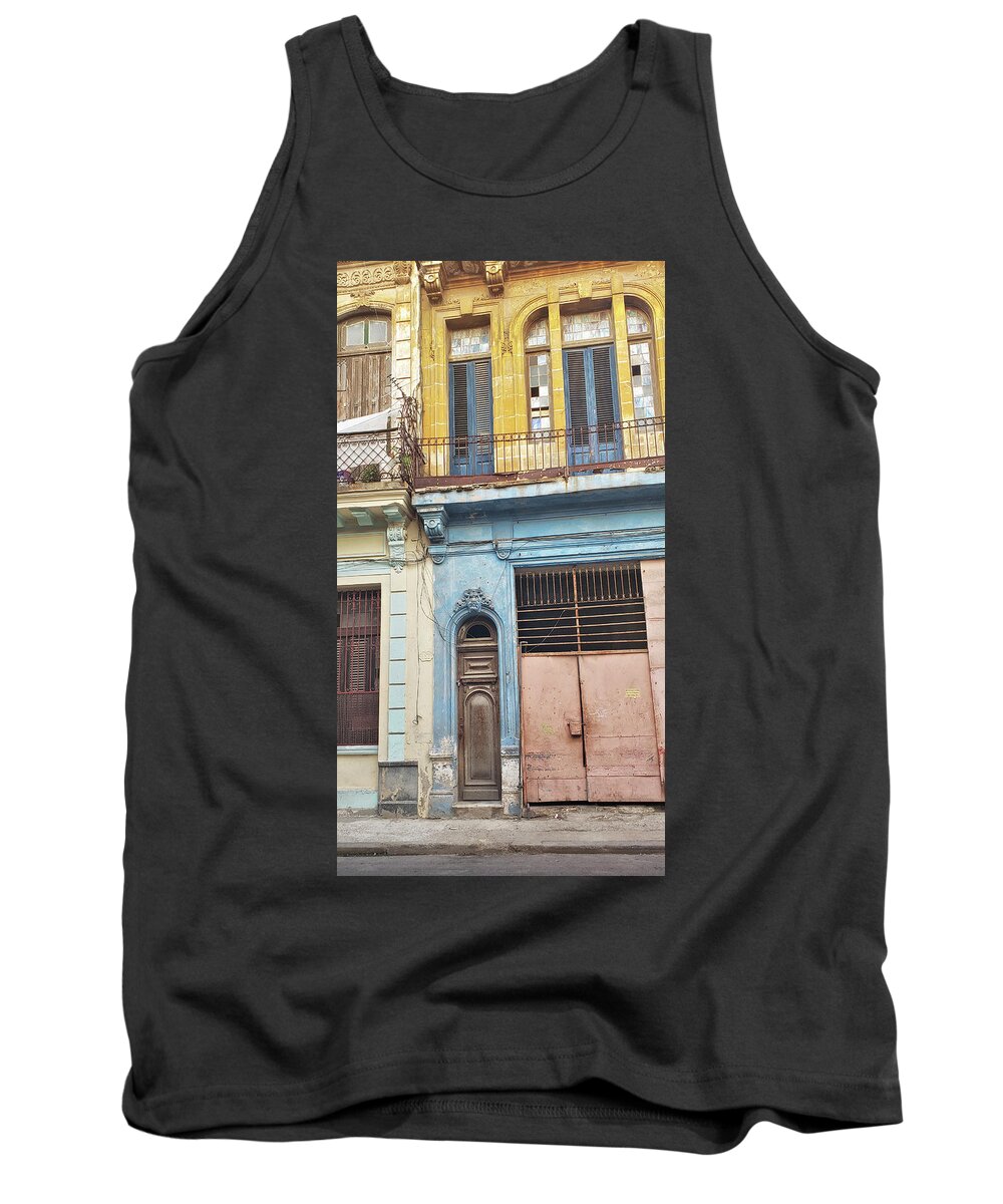 Blue Tank Top featuring the photograph Colors by Elin Skov Vaeth