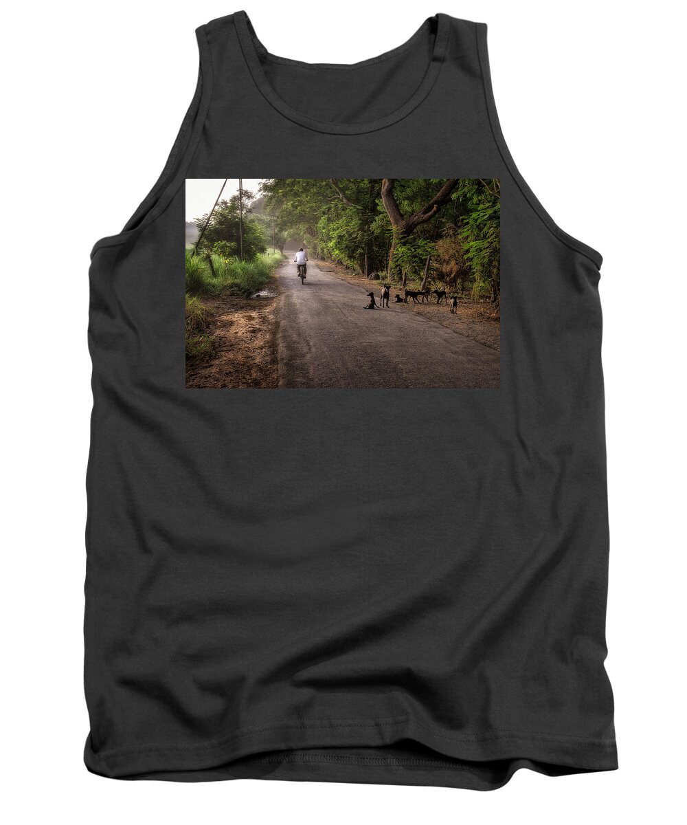 Photography Tank Top featuring the photograph Country Road by Craig Boehman