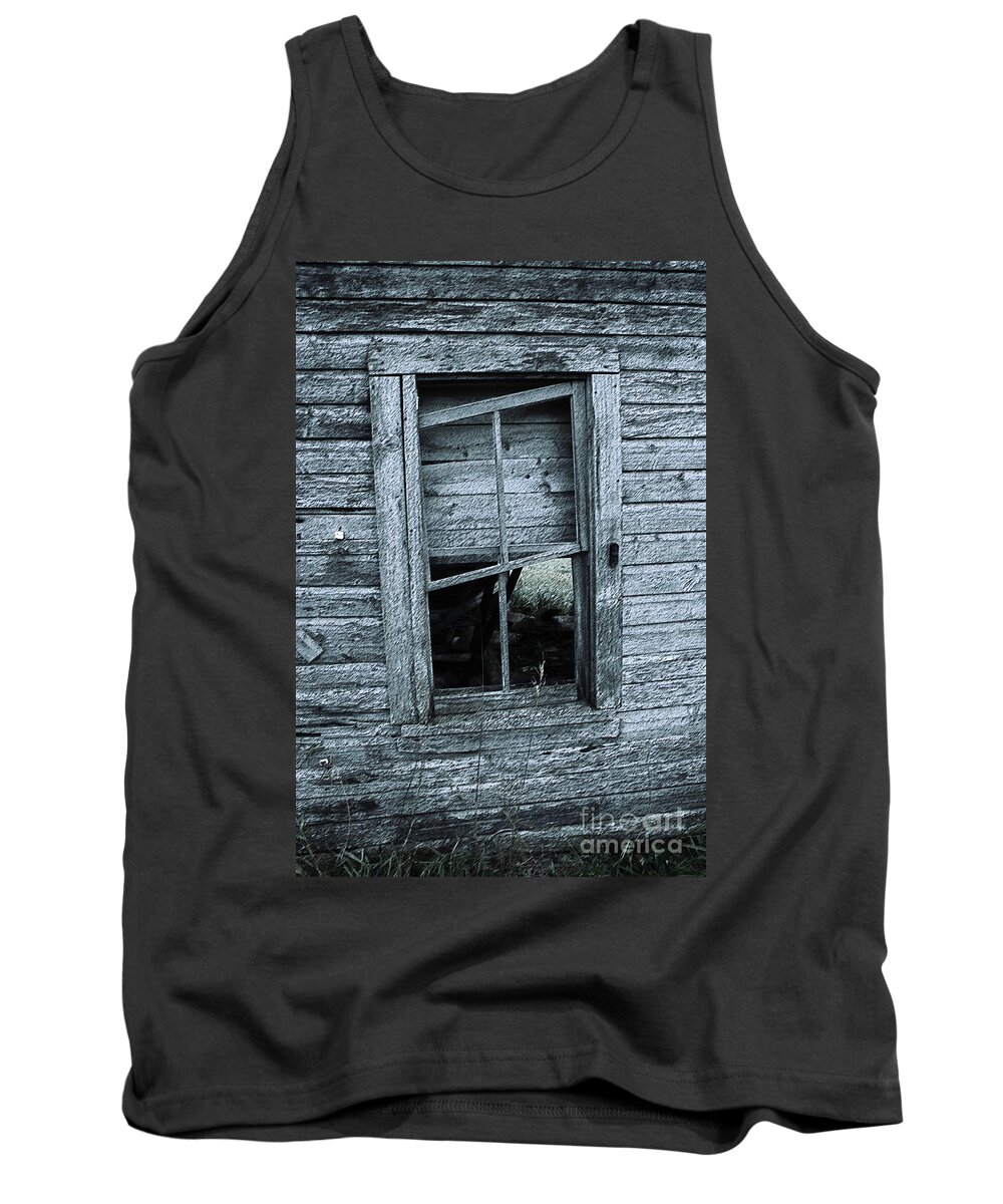 Architecture Tank Top featuring the photograph Crooked by Mary Mikawoz