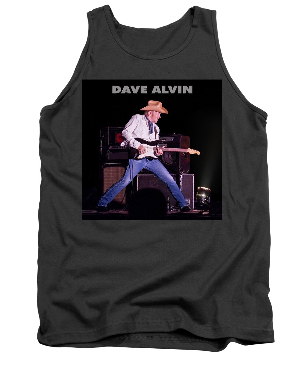Rock And Roll Tank Top featuring the photograph Dave Alvin 1 by Micah Offman