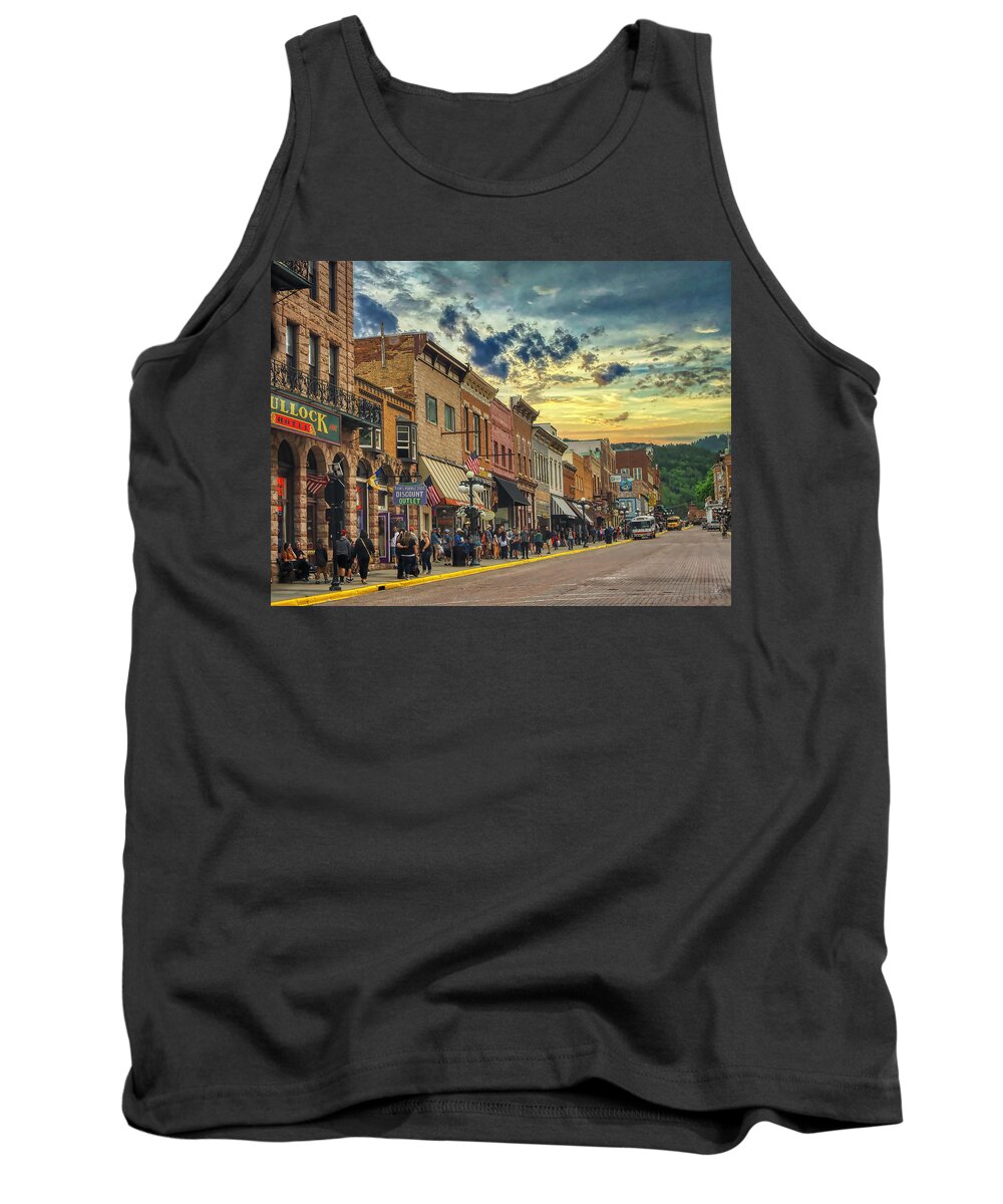 Kelly Larson Tank Top featuring the photograph Deadwood by Kelly Larson