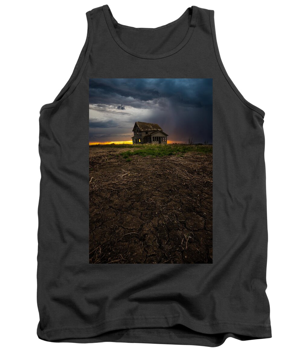 Canon Eos R5 Tank Top featuring the photograph Dirt and Rain by Aaron J Groen