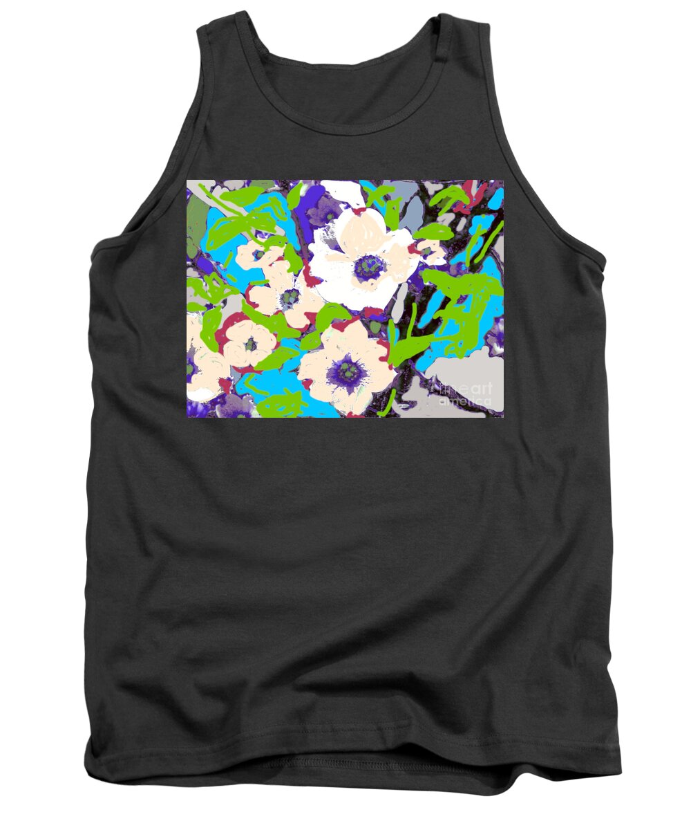  Tank Top featuring the photograph Dogwood Blooms II by Shirley Moravec