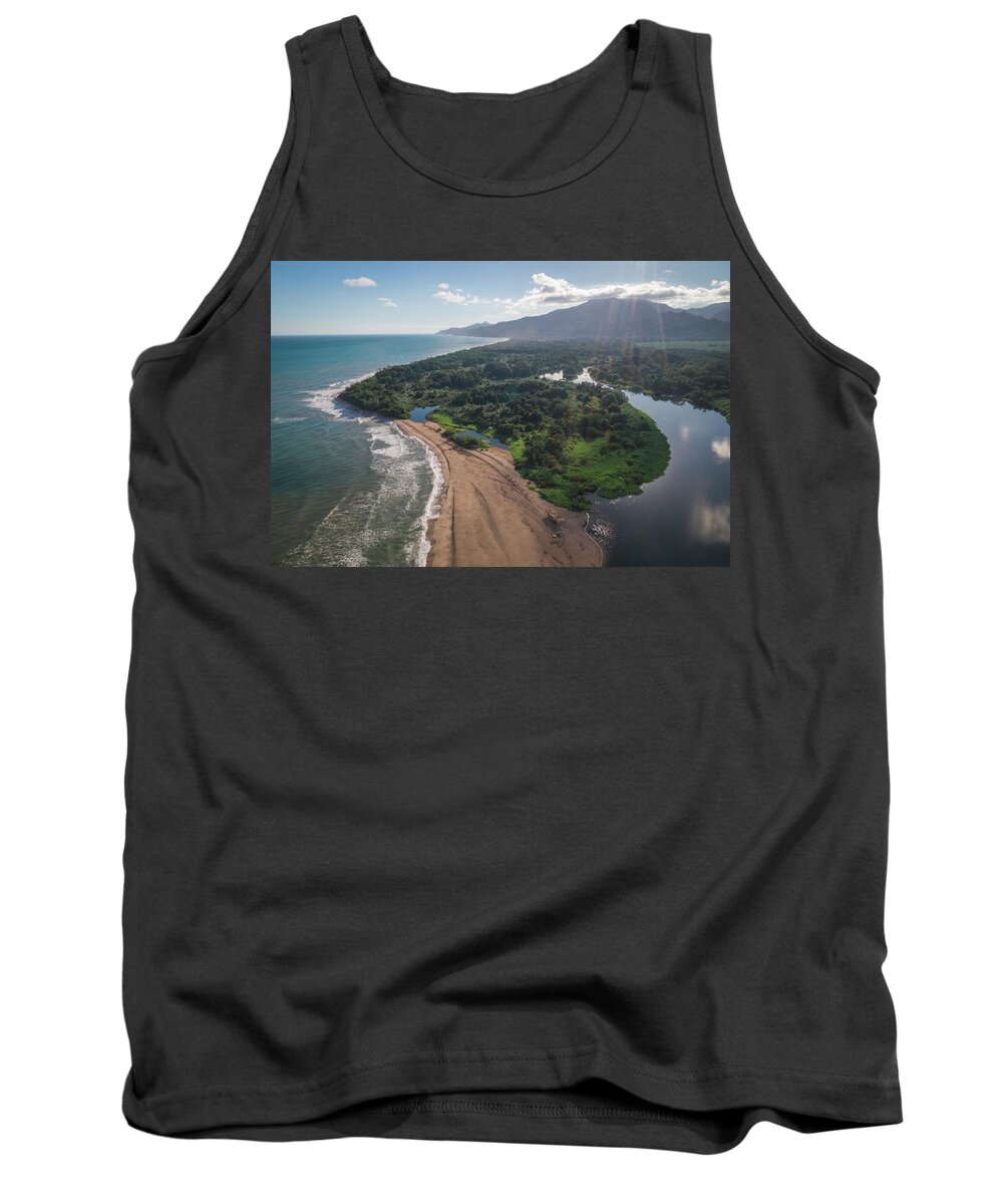 Don Diego Tank Top featuring the photograph Don Diego Magdalena Colombia by Tristan Quevilly