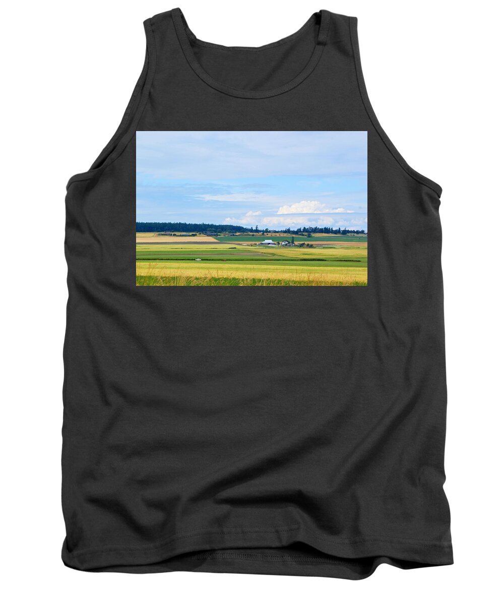 Landscape Tank Top featuring the photograph Ebey's Landing National Historical Reserve by Bill TALICH