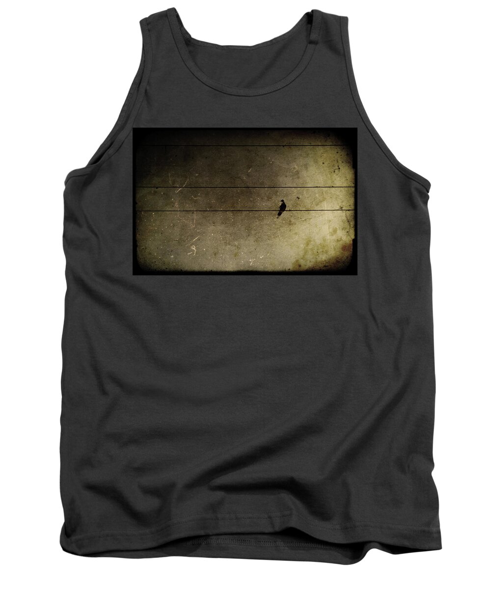 Bird Tank Top featuring the photograph Emotional Distance by Andrew Paranavitana