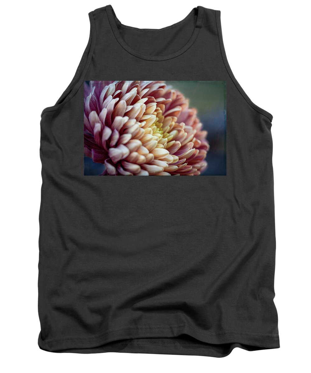 Fall Tank Top featuring the photograph Fall Mums 1 by Cheri Freeman