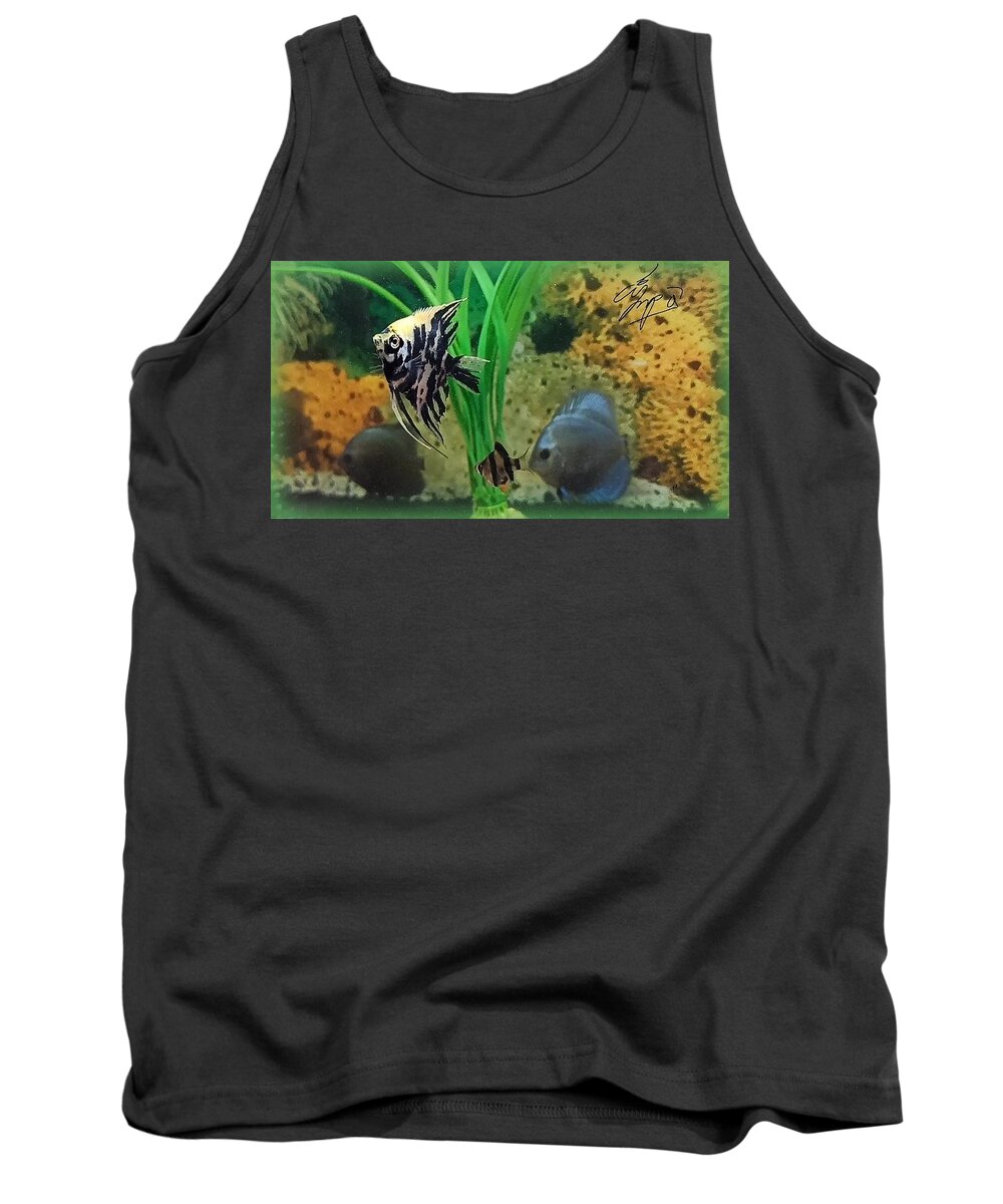 Tank Top featuring the photograph Fish by Andrei Bin Ay